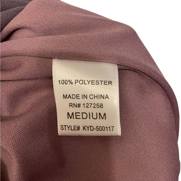 Criss Cross: Mauve / Lavender A-Line Dress - Picture 7 of 10